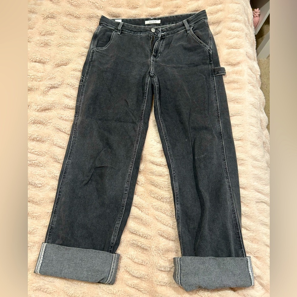 Pacsun Low Rise Carpenter black jeans size 28